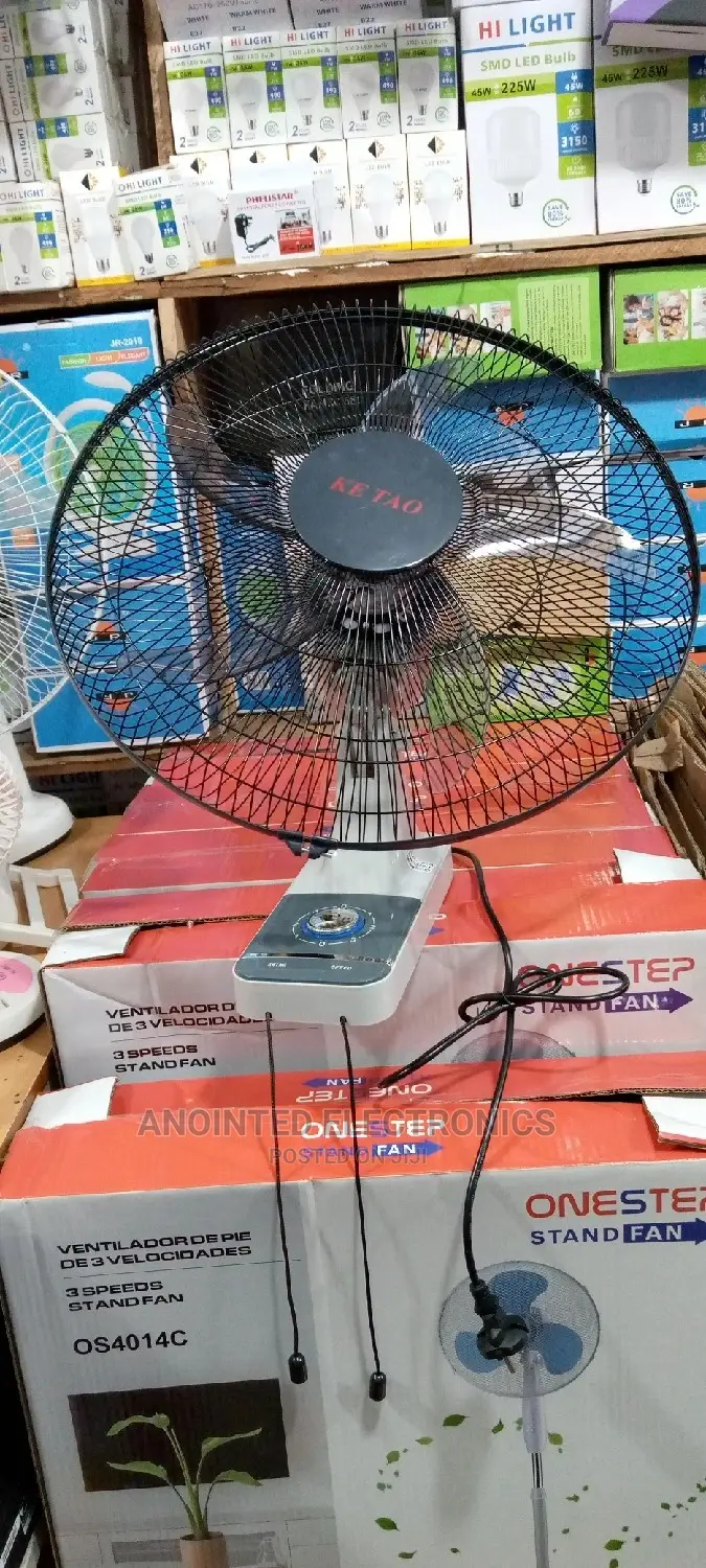 Wall Fans Black