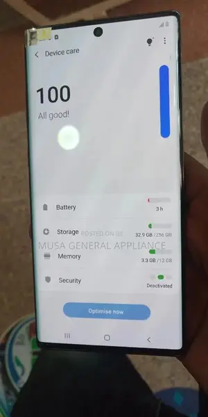 Samsung Galaxy Note 10 Plus 256 GB Silver