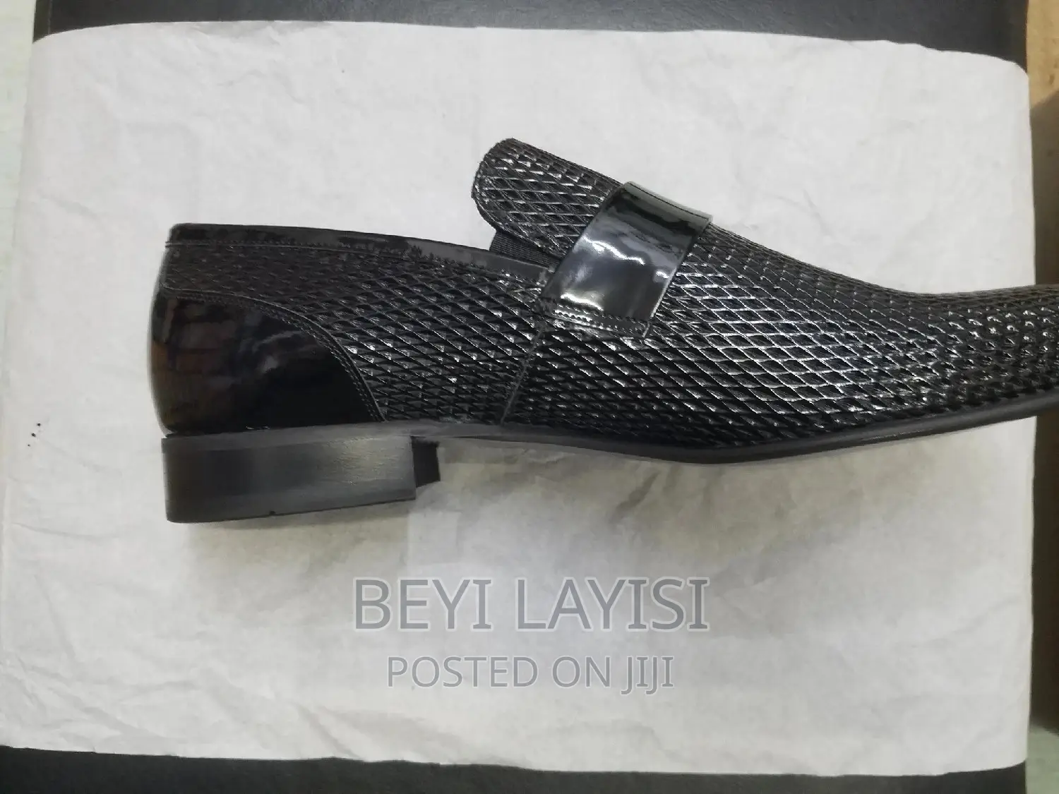 Italian Men's Shoes Black Ramon Duvan