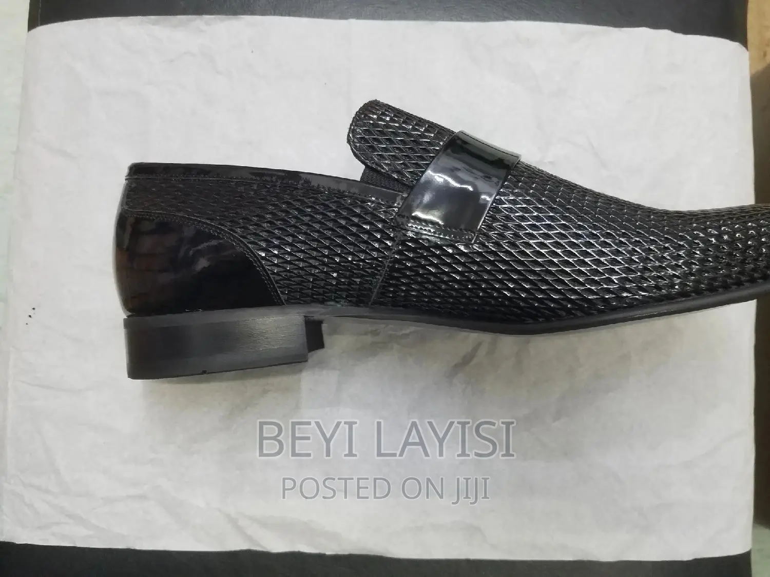 Italian Men's Shoes Black Ramon Duvan