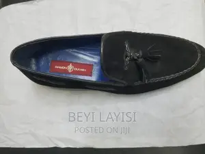 Black Suede Shoes for Men.Made in Italy