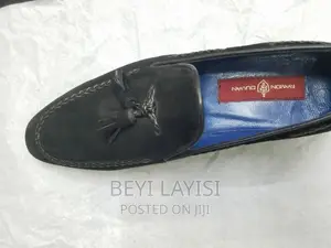 Black Suede Shoes for Men.Made in Italy