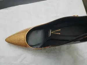 Hot Golden Ladies Stilettos.Made In Brazil