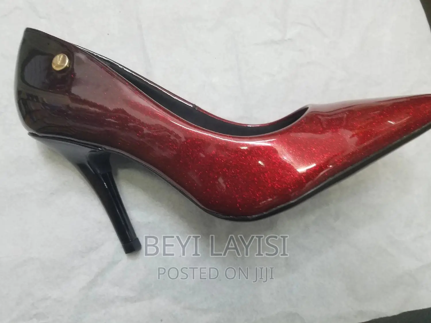 Hot Red Vizzano Shoes for Ladies.Made in Brazil