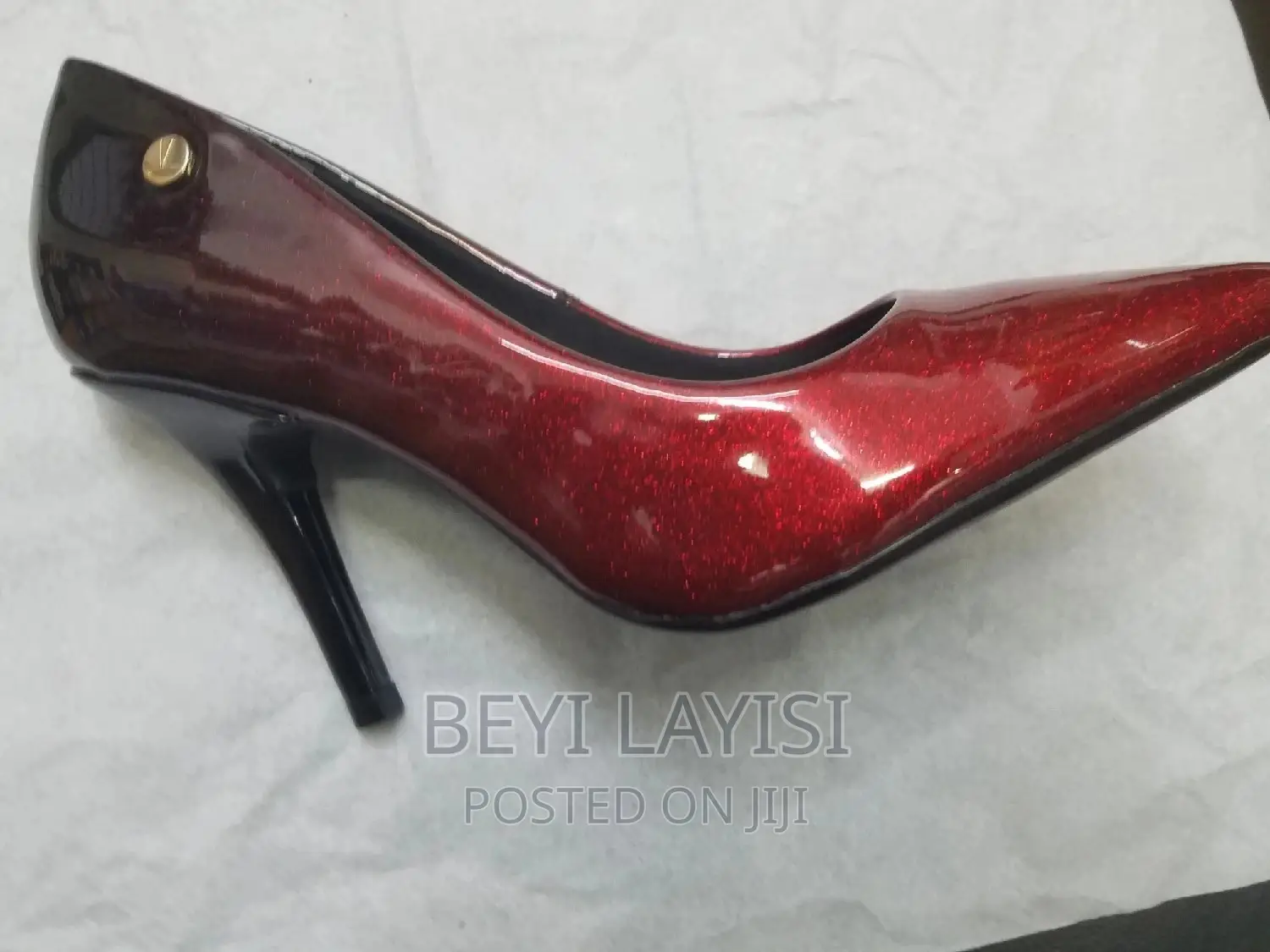 Hot Red Vizzano Shoes for Ladies.Made in Brazil