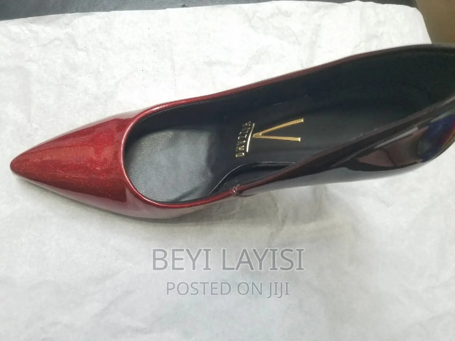 Hot Red Vizzano Shoes for Ladies.Made in Brazil