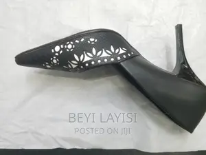 Brazilian Pure Black Leather Ladies Shoes