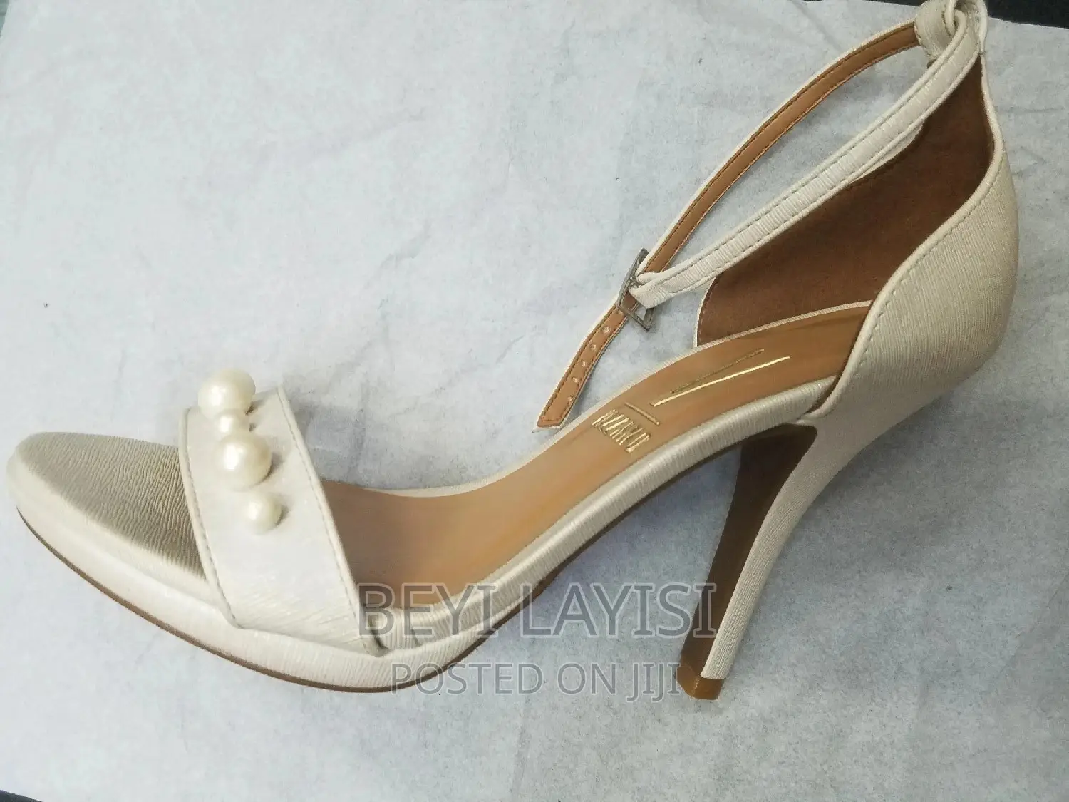 White Brazillian Vizzano High Heels Ladies
