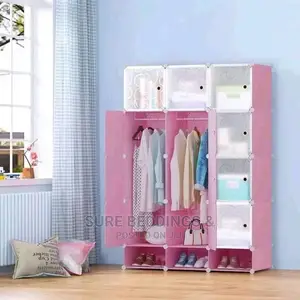 3 Columns Plastic Wardrobe