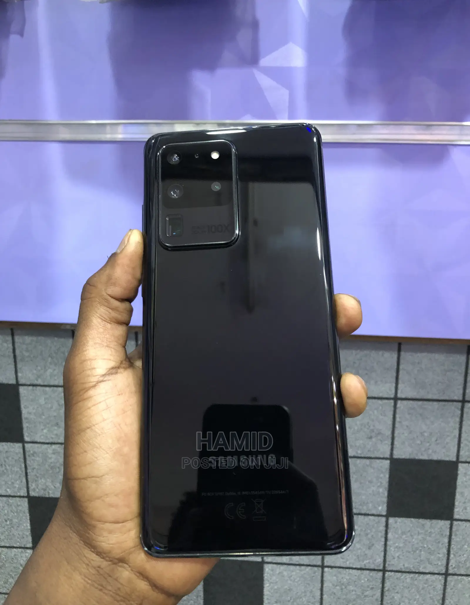Samsung Galaxy S20 Ultra 5G 128 GB Black