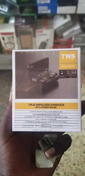 F9 True Wireless Earbuds/ Black