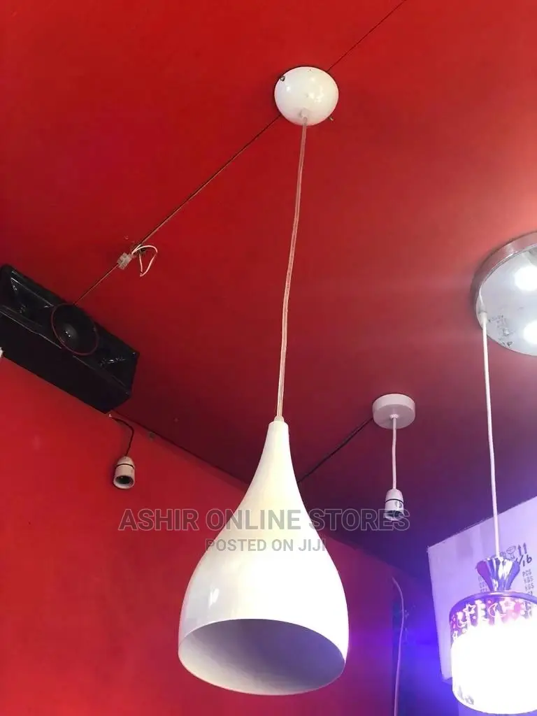 White Pendant Lamp Holder
