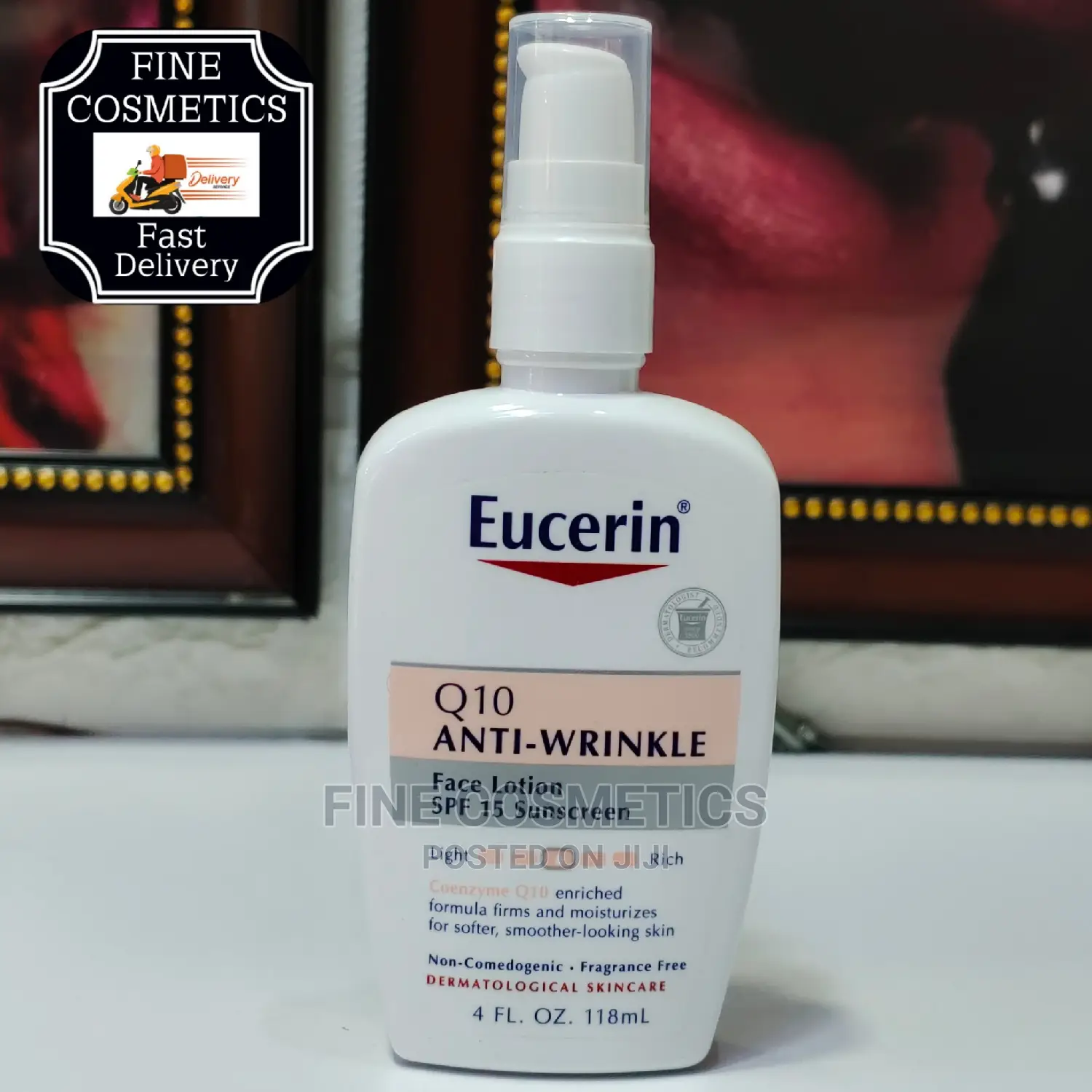 Eucerin Q10 Anti-wrinkle Face Lotion With SPF 15 Sunscreen
