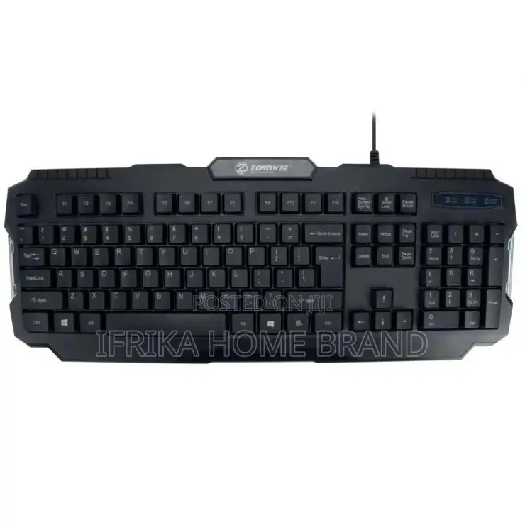 Gaming Keyboard Backlit Keyboards USB 104 Keycaps Keyboard