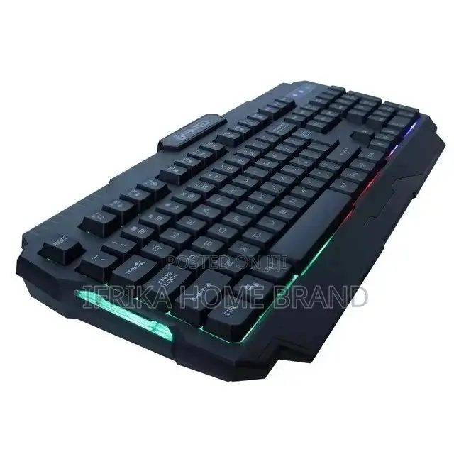 Gaming Keyboard Backlit Keyboards USB 104 Keycaps Keyboard