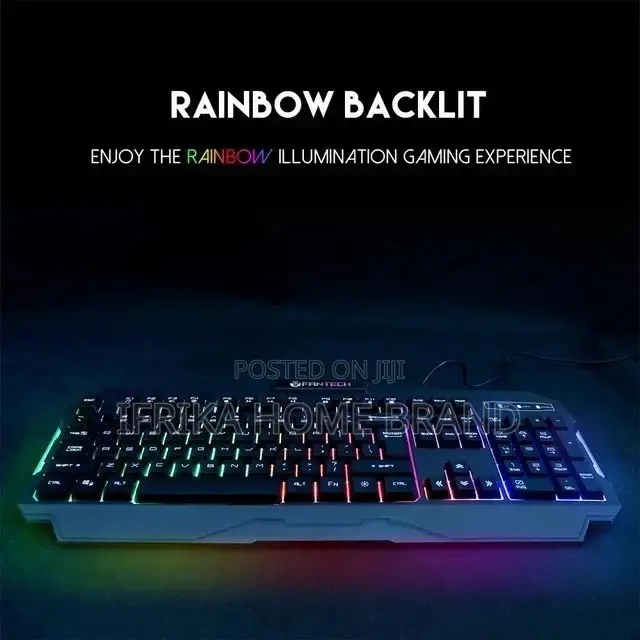 Gaming Keyboard Backlit Keyboards USB 104 Keycaps Keyboard