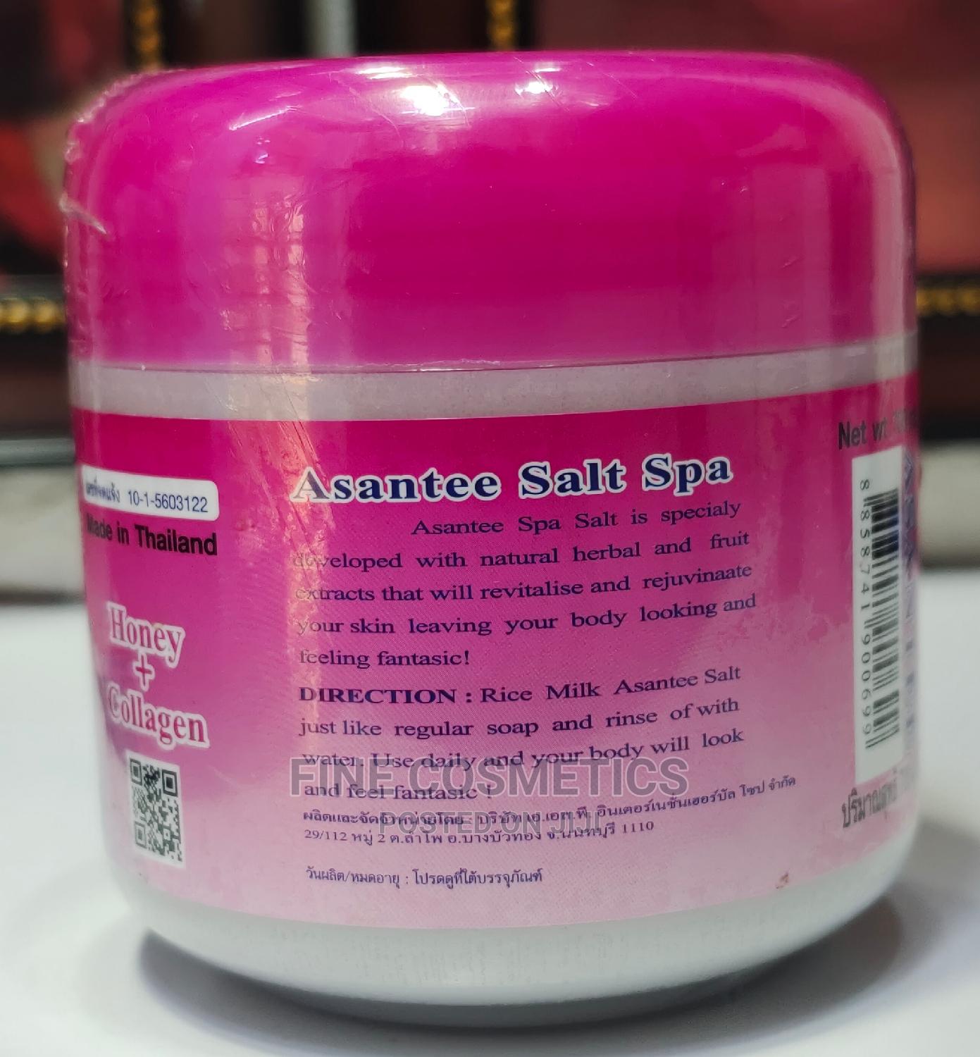 ORIGINAL Asantee Spa Salt Exfoliating Face and Body Scrubs in Central
