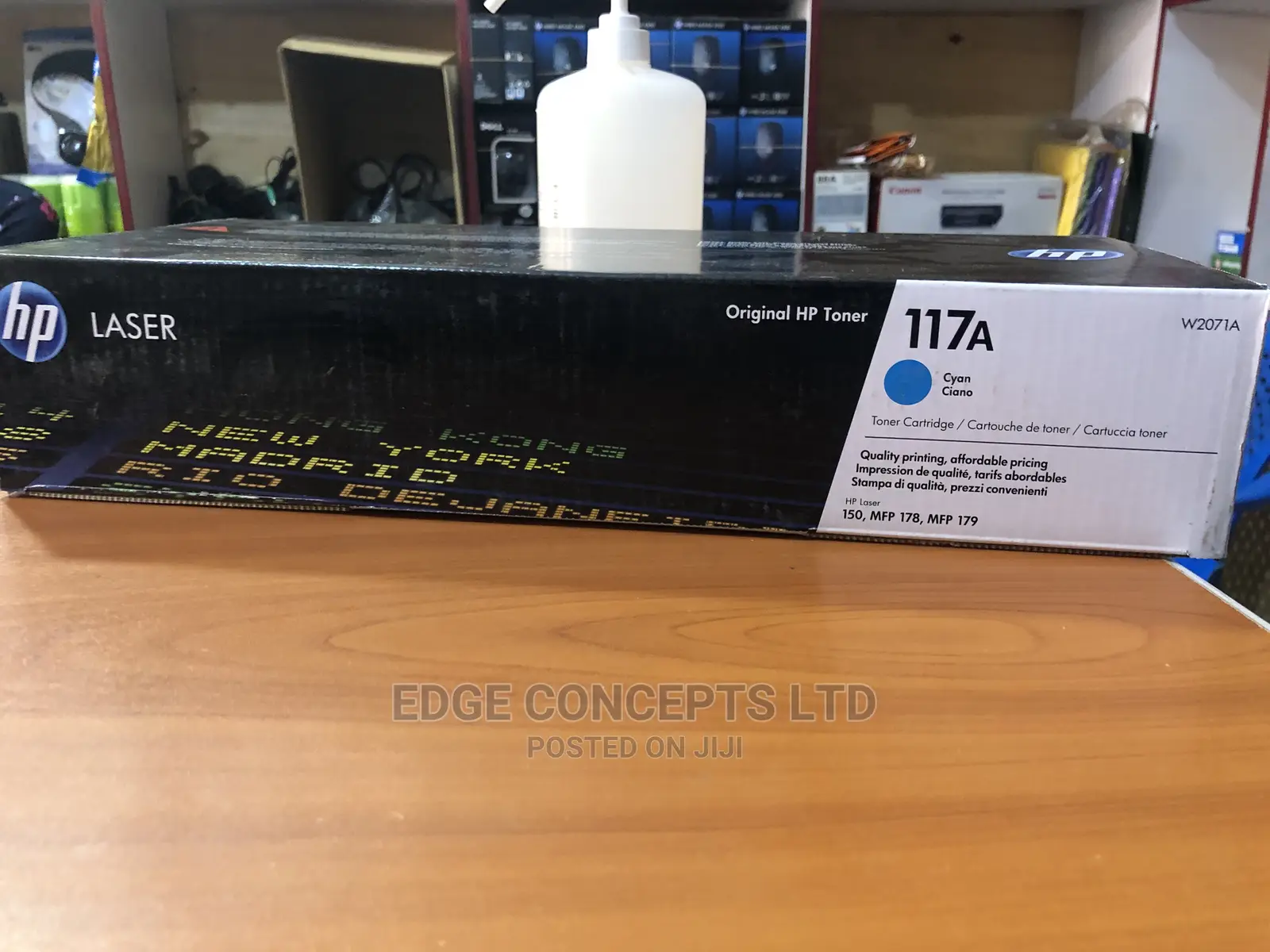 Toner Catridge 117A Cyan Blue