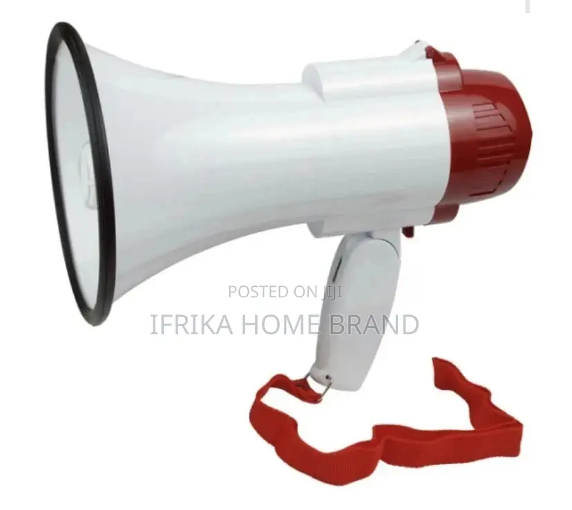 4 Batteries Mini Megaphone With Talk/Siren/Record
