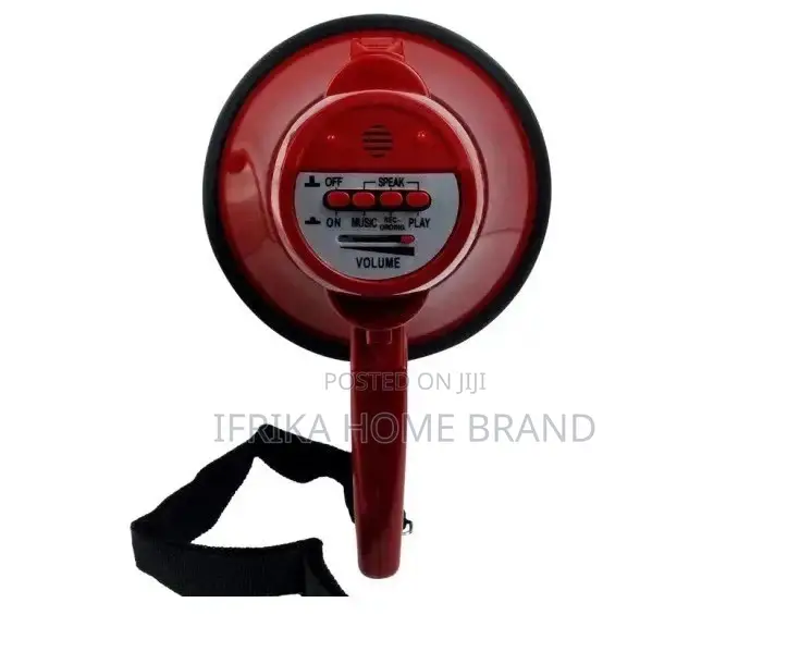 4 Batteries Mini Megaphone With Talk/Siren/Record