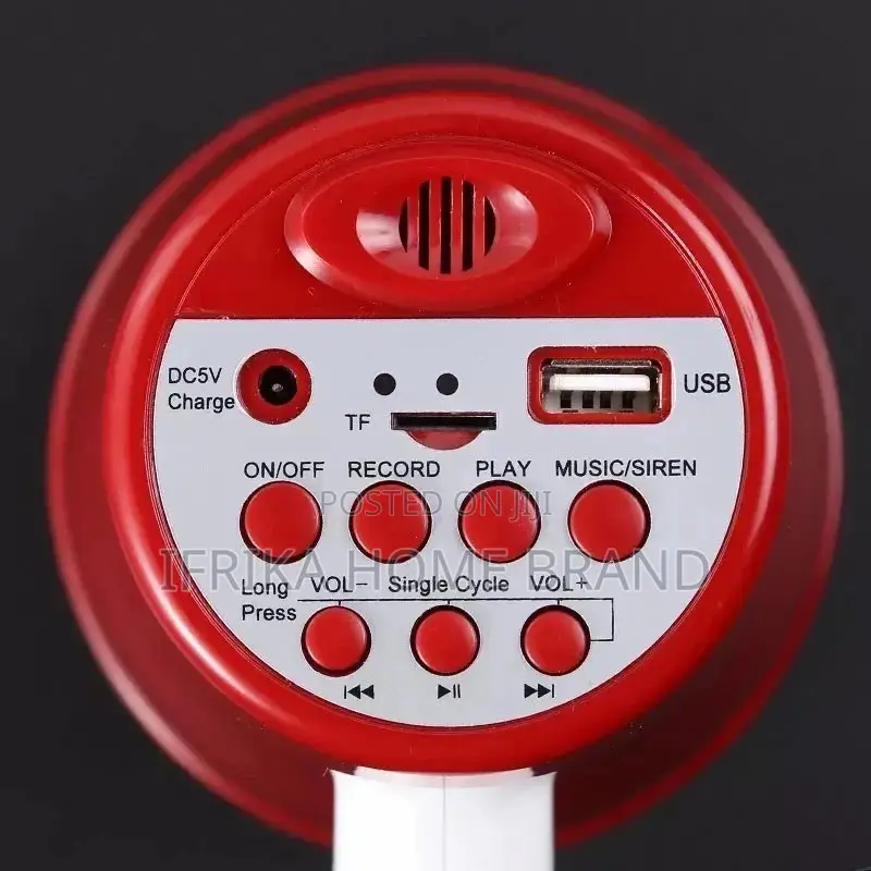 Handheld Lithium Battery Megaphone 20w With USB/TF/Record