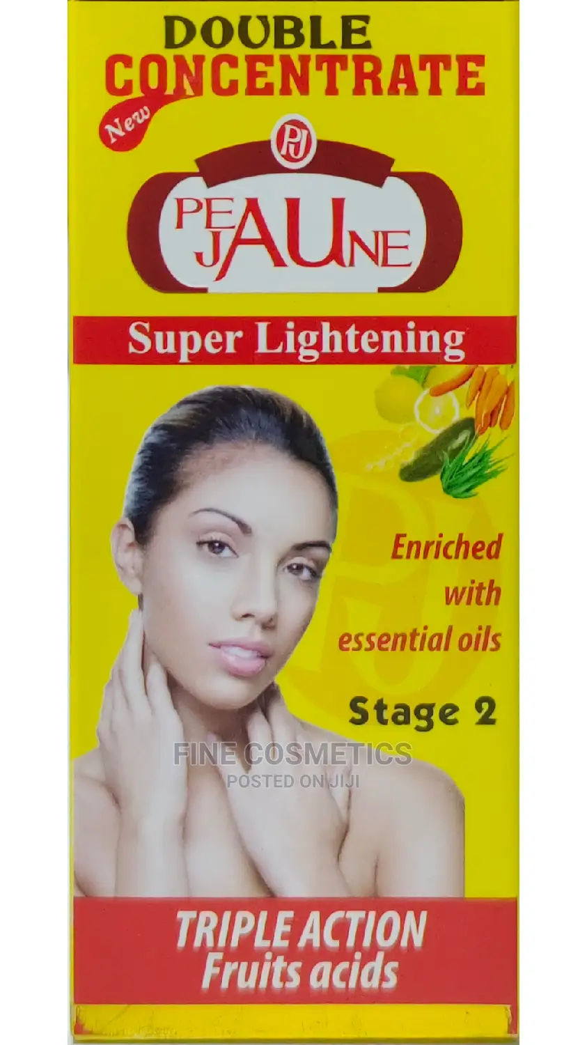 ORIGINAL PEAU JAUNE WHITENING SET Of Lotion, Serum And Tube