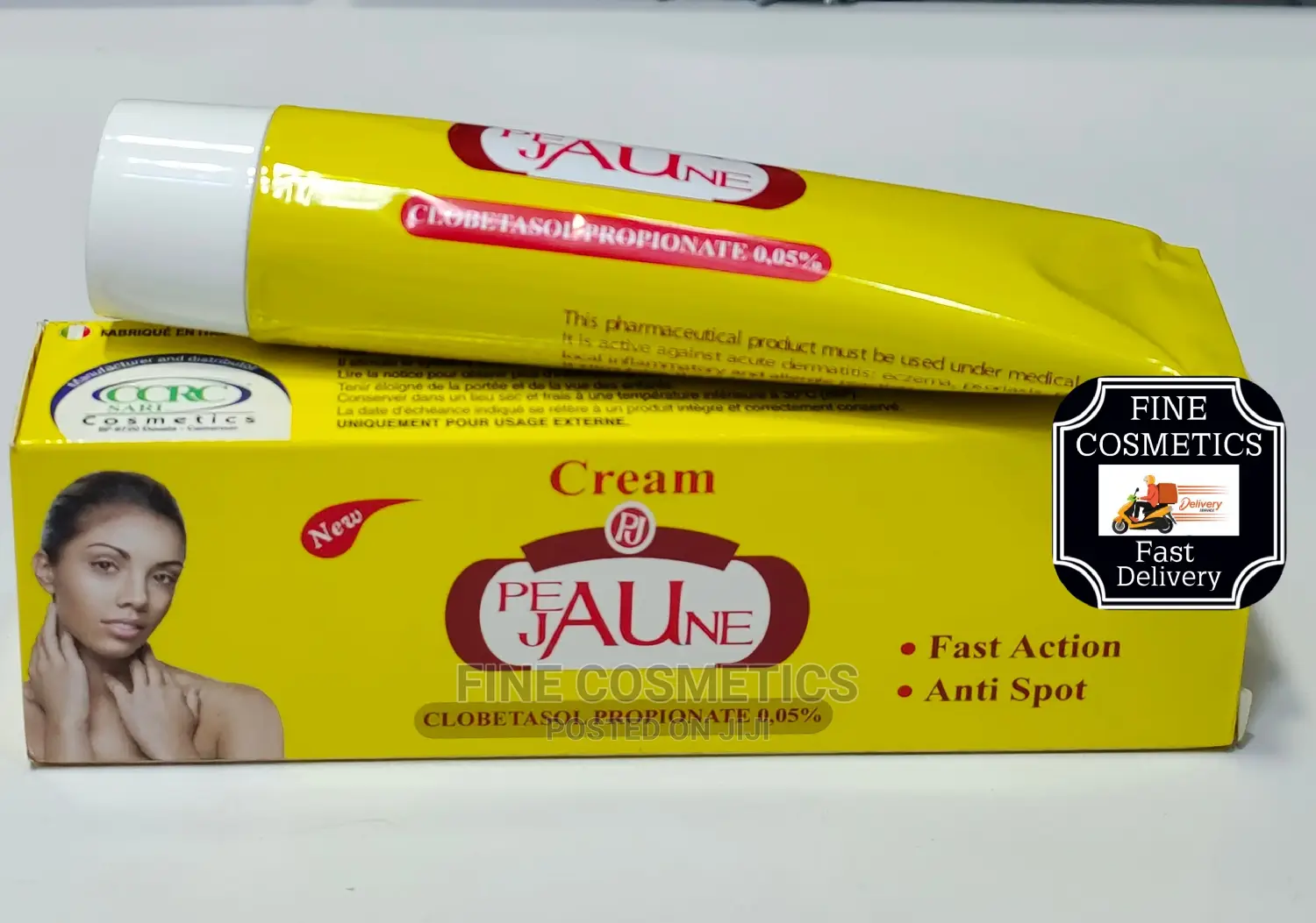 ORIGINAL PEAU JAUNE WHITENING SET Of Lotion, Serum And Tube