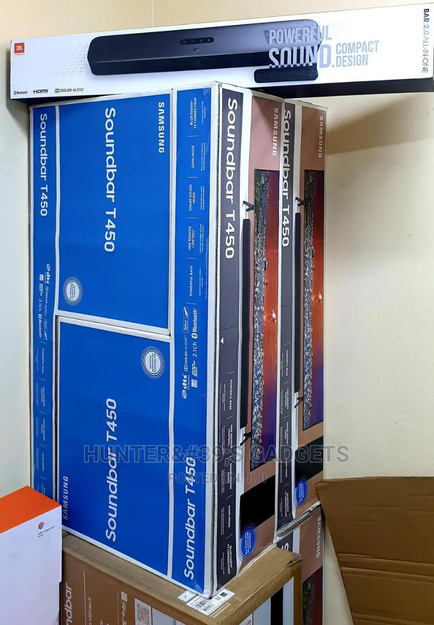 Samsung Bluetooth Wireless Sound Bar Model T450 at Only 750k
