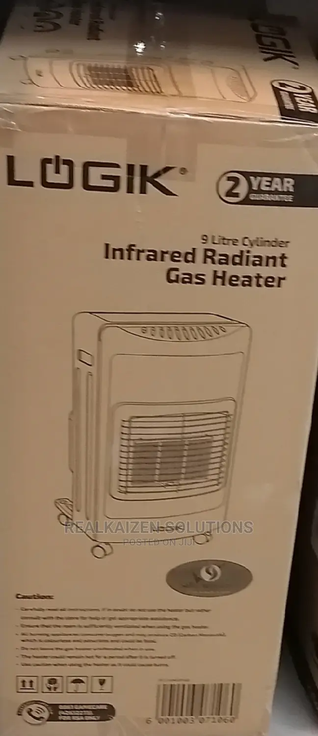 Logik Roll About 9L Cylinder Infrared Radiant Gas Heater