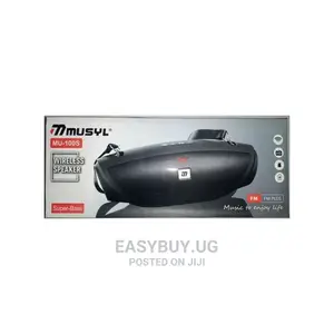 Photo - Musyl FM Musyl Super Bass Wireless Speaker Radio - Black