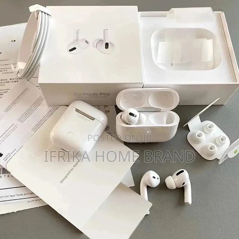 Airpods Pro Strong Base Wireless Earbuds Real Serial Number