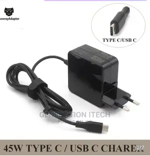 Usb Type - C Fast Charger 45W - PD -Power Adapter - Macbook