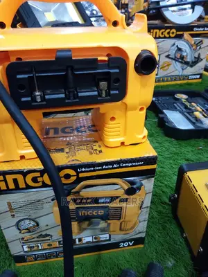 Lithium-ion Auto Air Compressor(INGCO Original)