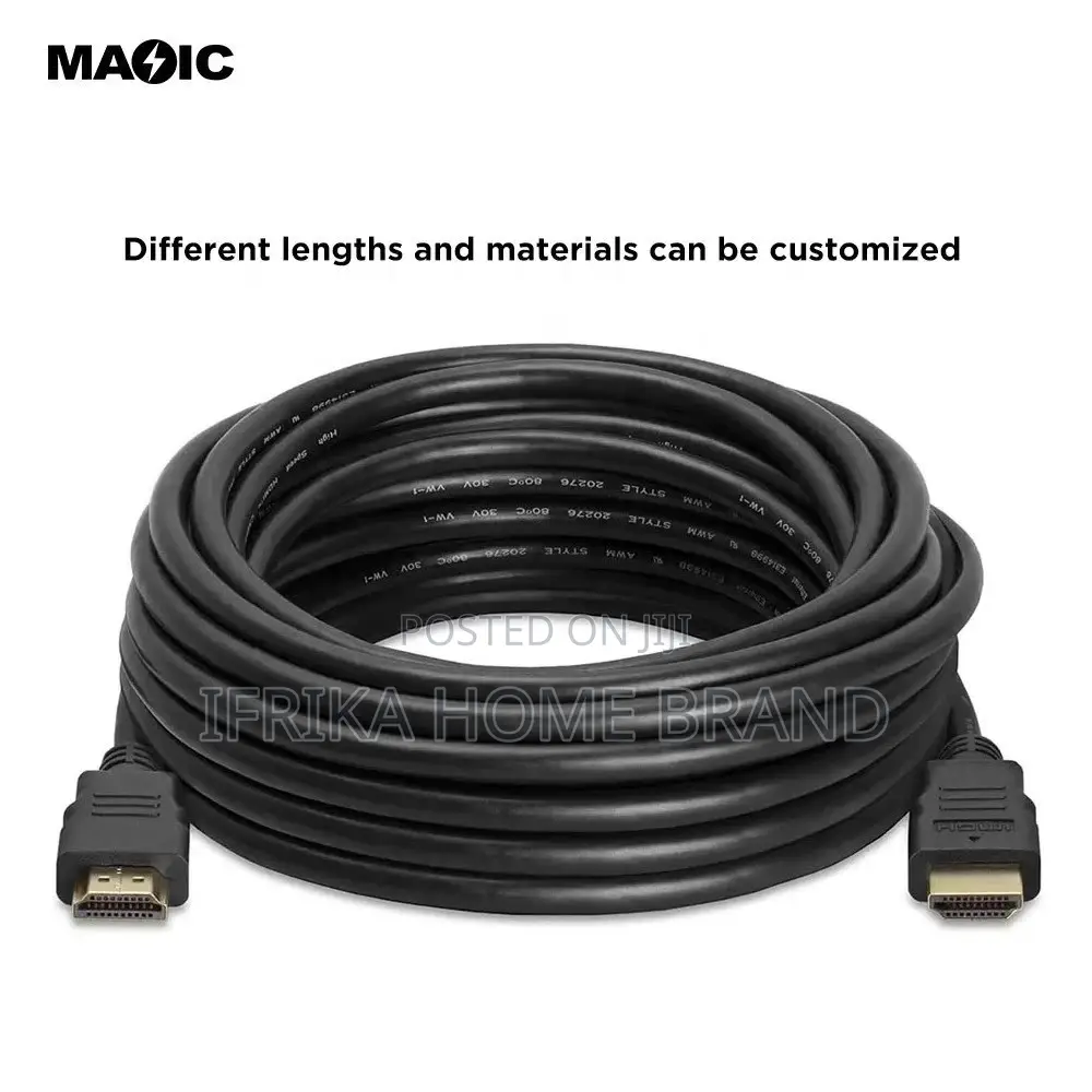 4K Gold Plated 10, 20m Audio Video Cable HDMI Cable