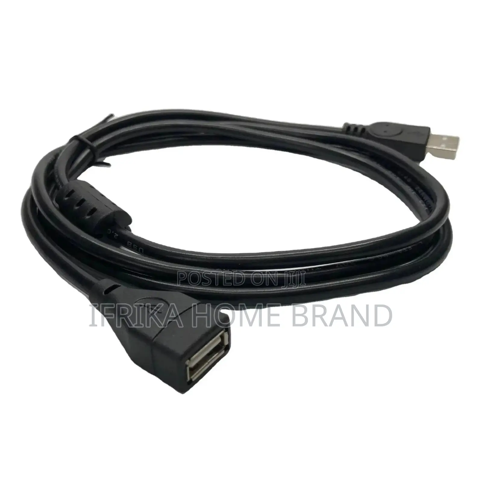 High Speed Black Usb 2.0 Extension Cable a Male to a Female