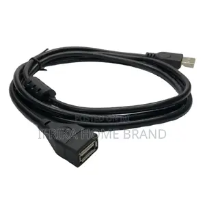 High Speed Black Usb 2.0 Extension Cable a Male to a Female