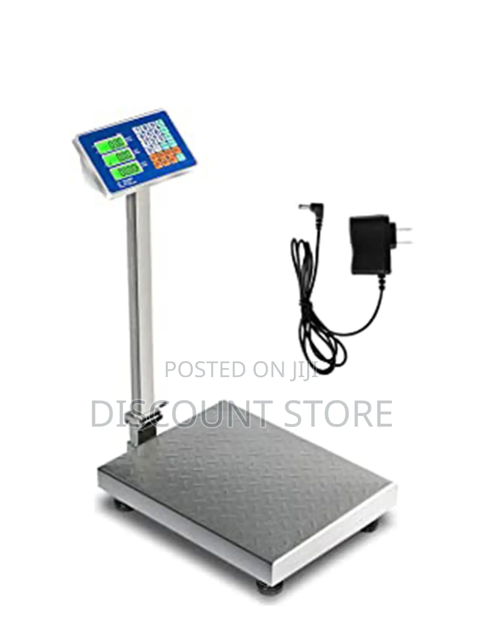 Checqured Plate Platform Luggage Weigh Scale.