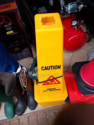 Men at Wortk Safety Sign