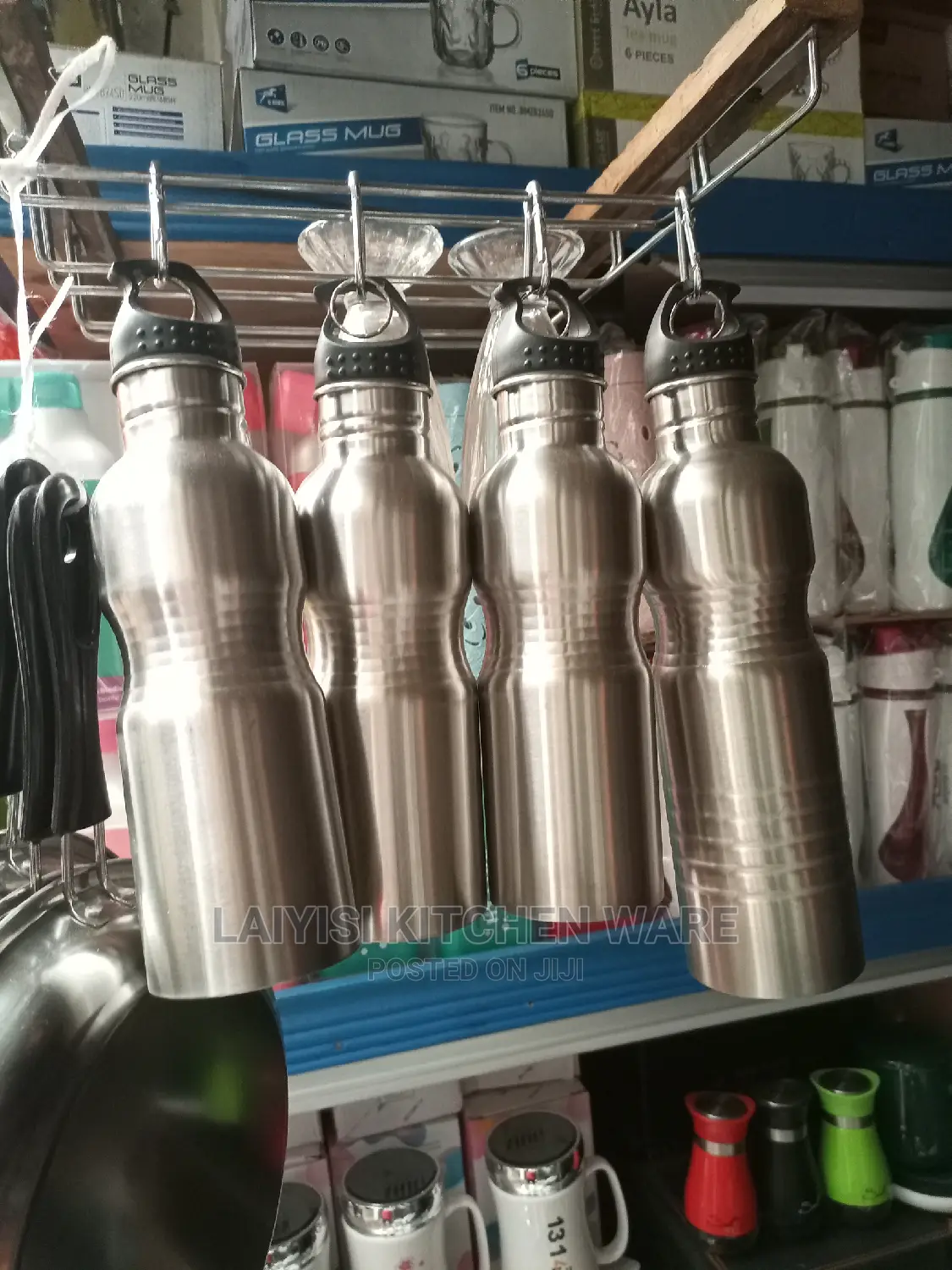 Apiece of Steel Bottles