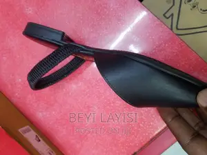 Pure Leather Strapped Flat Ladies Shoes