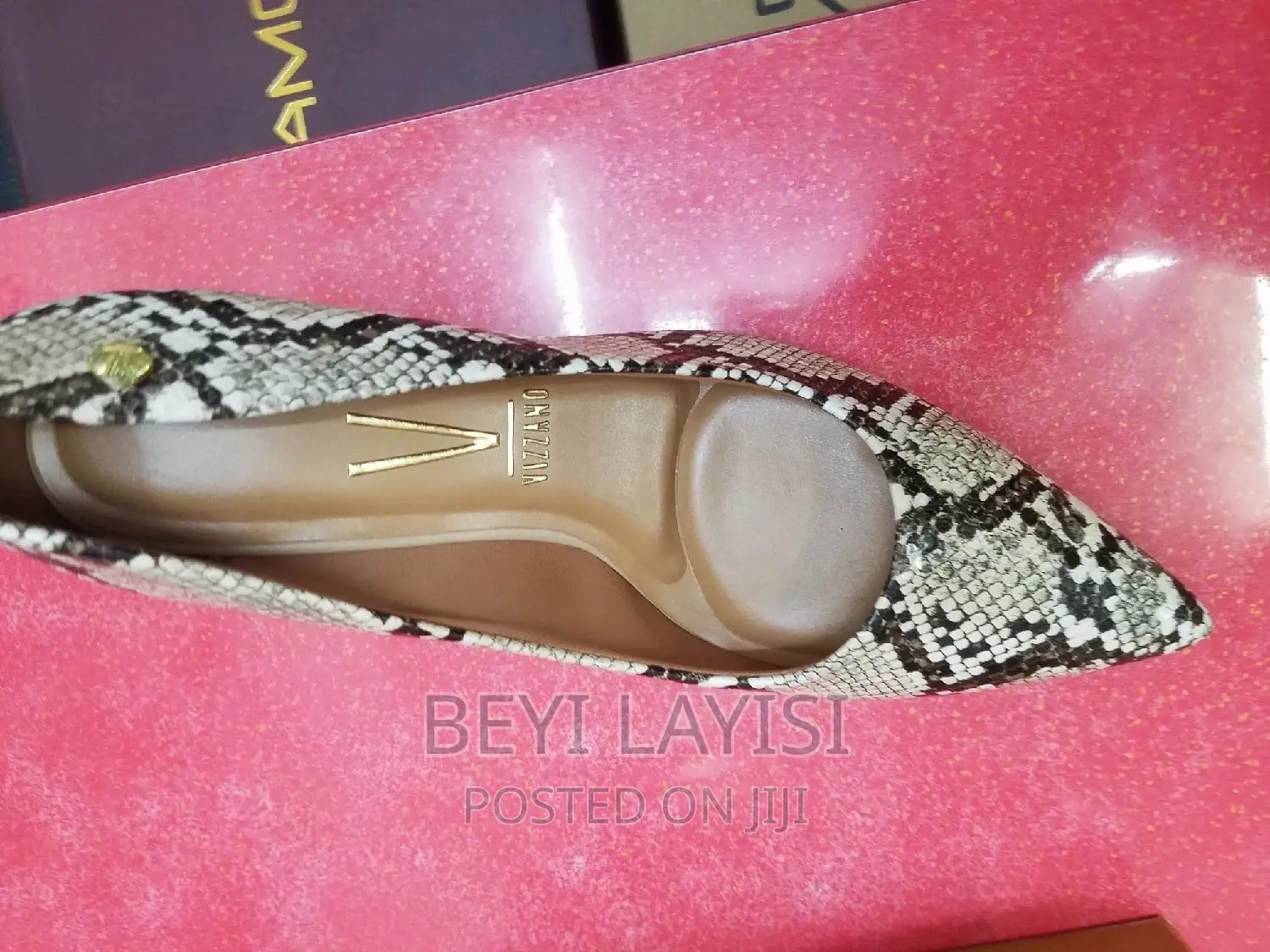 Vizzano Animal Print High Heels