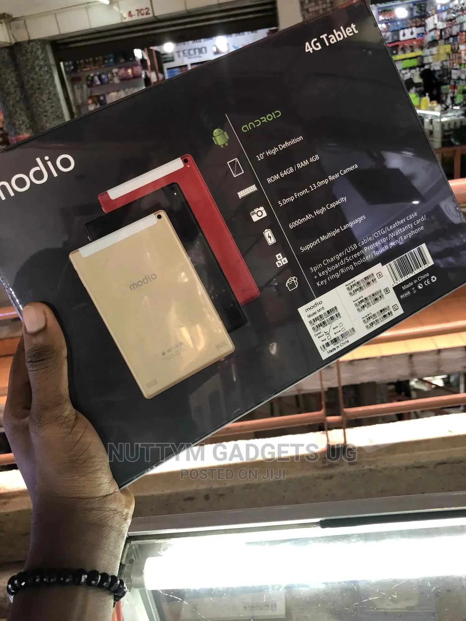 New Modio M8 64 GB Black