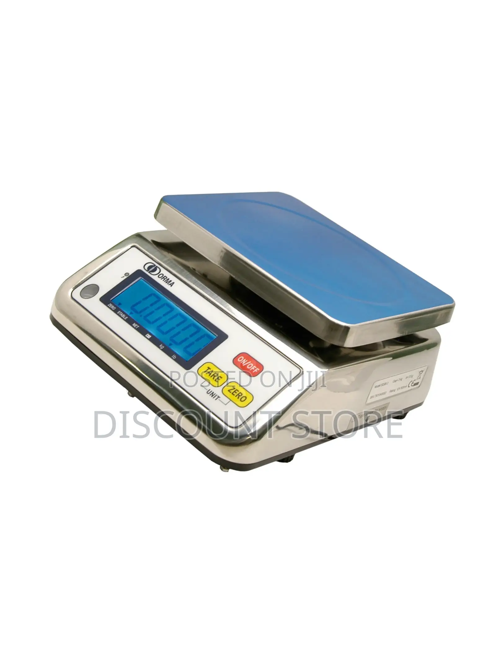 Stainless Waterproof Weigh Scales DORMA Brand.