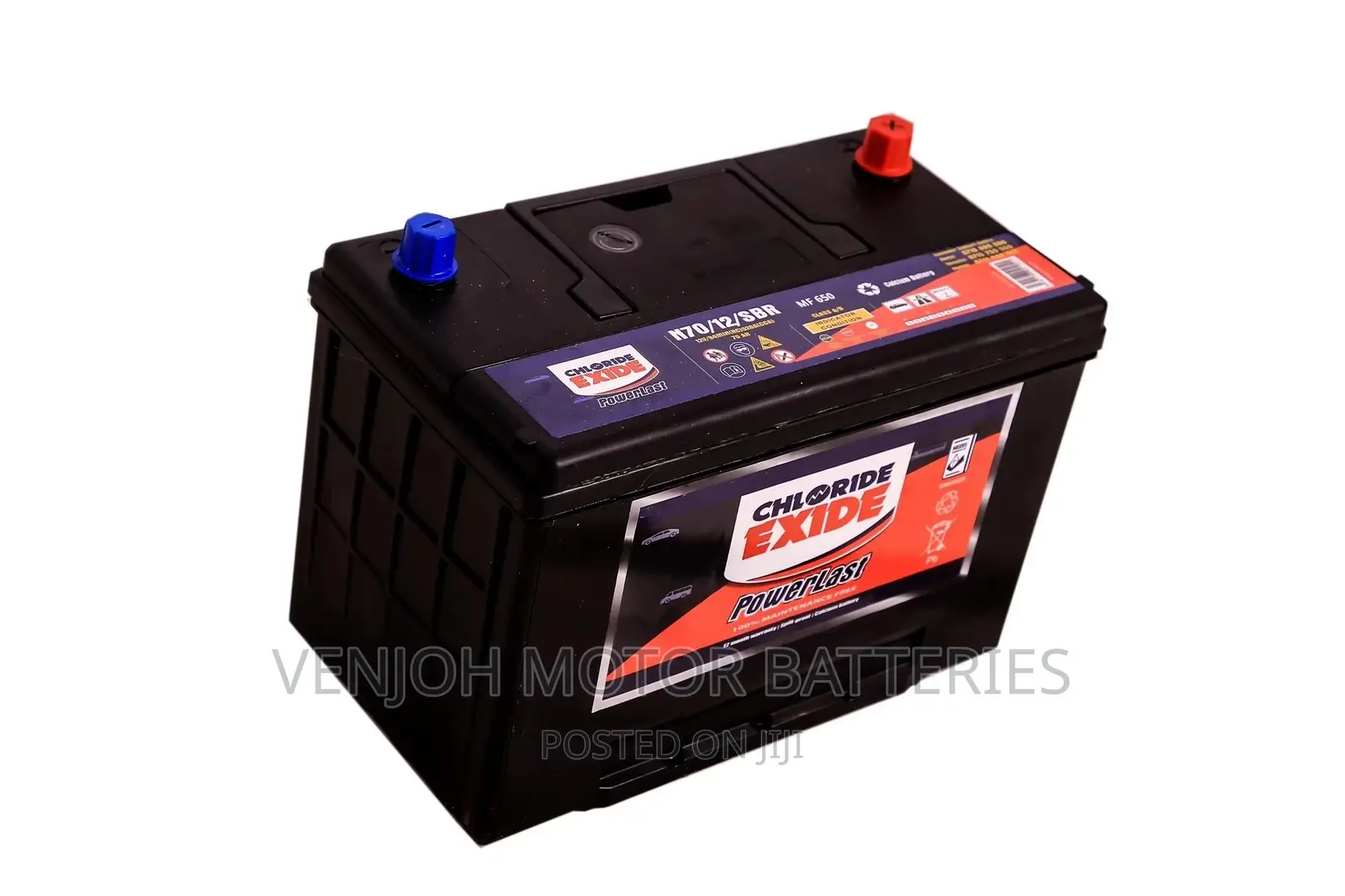 N70 - 70 Ah Maintenance Free Car Battery