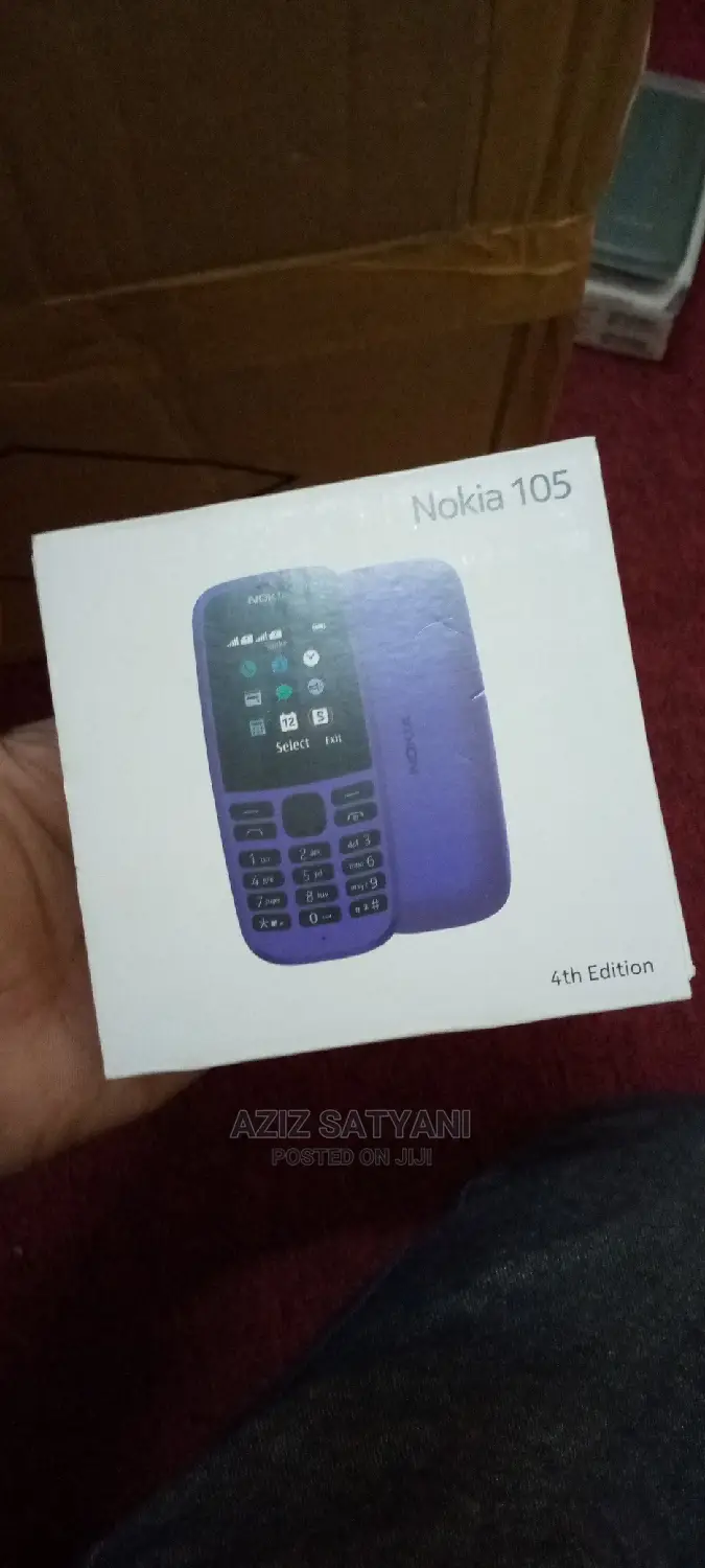 New Nokia 105 Black