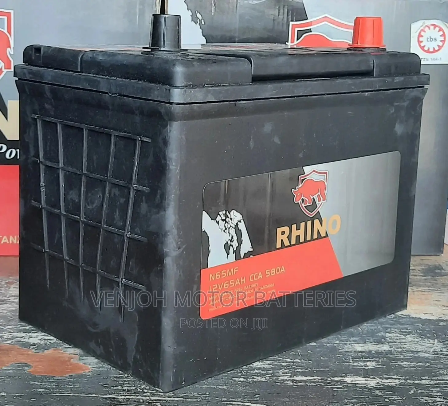 N65 - 65 AH Rhino Japan Technology Maintenance Free Battery
