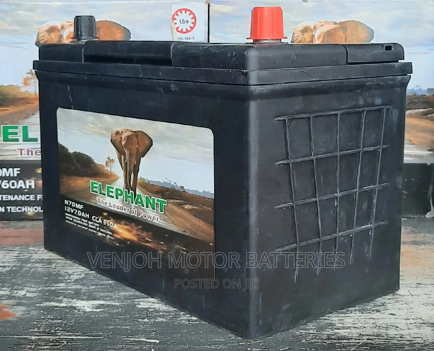 N70 -70 AH Elephant Japan Technology Car Battery