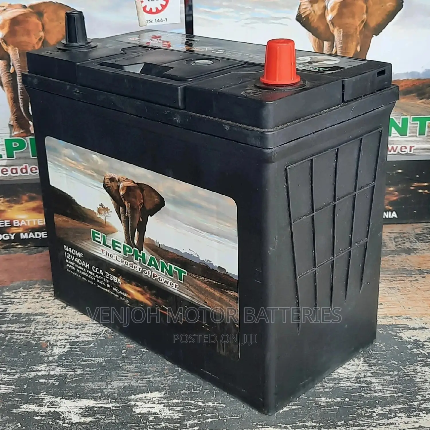 N40 -40 AH Japan Technology Maintenance Free Battery