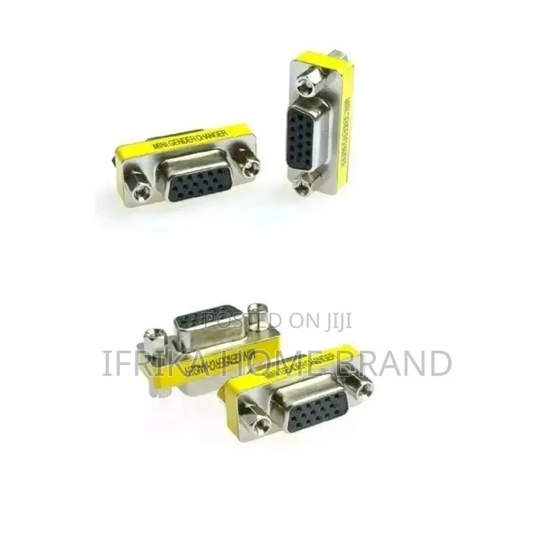 VGA Connector DB HD 15 SVGA Female to Female