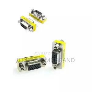 VGA Connector DB HD 15 SVGA Female to Female